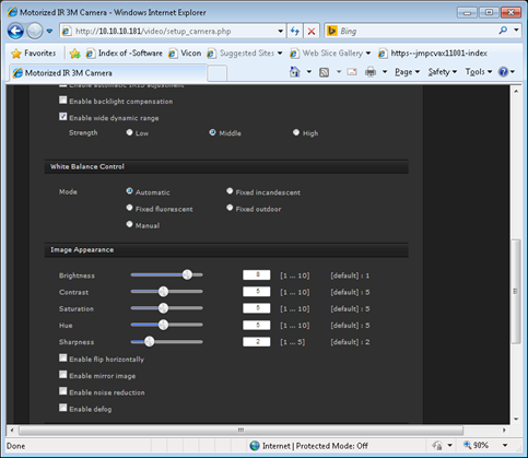 ViconNet Or VMDC - Camera Video Seems To Change On Its Own - Brighter ...